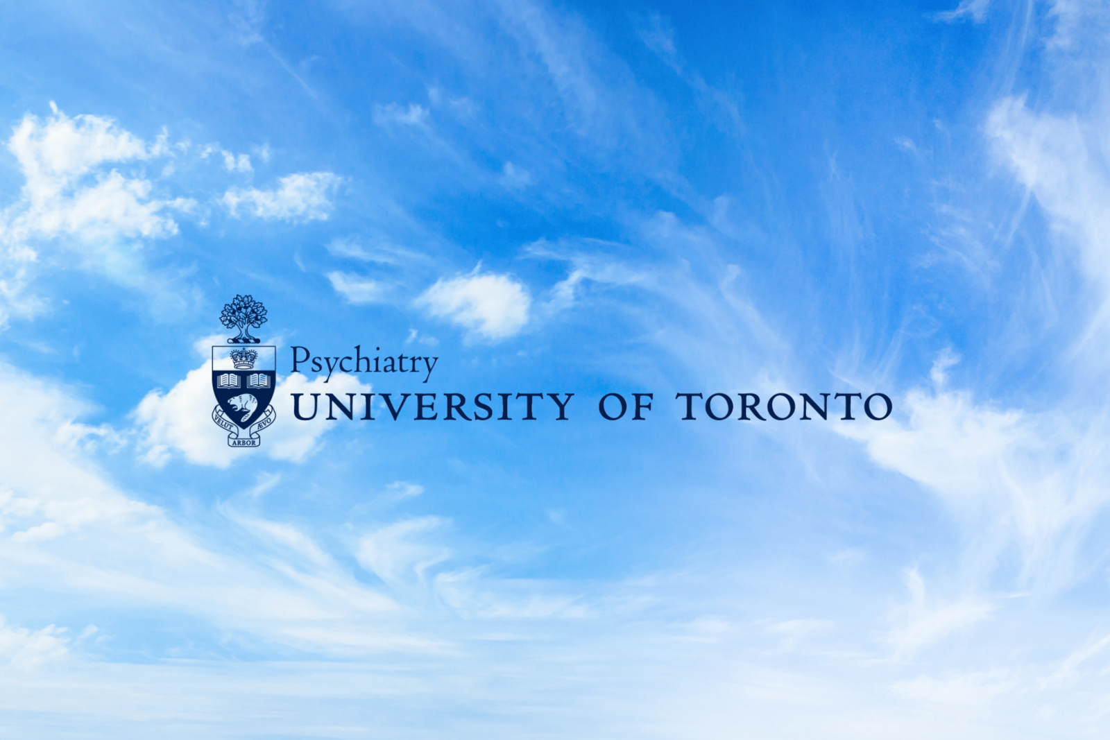 University of Toronto Department of Psychiatry logo