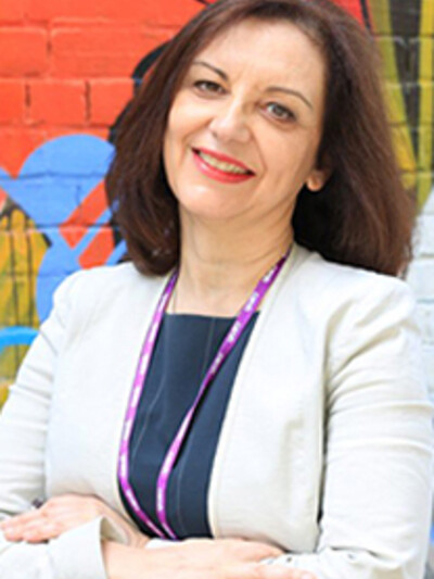 A portrait photo of Dr. Vicky Stergiopoulos